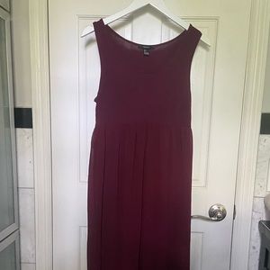 Burgundy Maxi Dress L